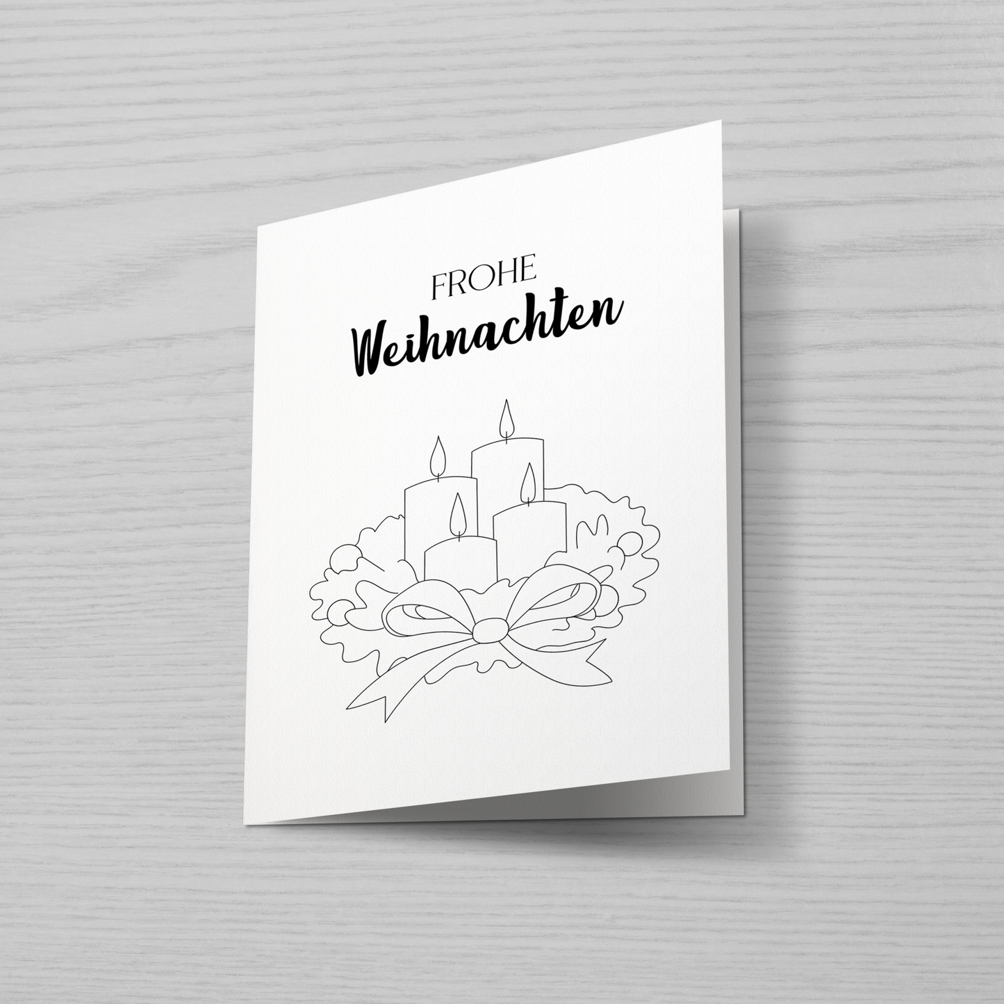 Weihnachtsgrußkarten schwarz/weiss - 24 Symbole aus dem Buch 'Weihnachten in Südtirol'