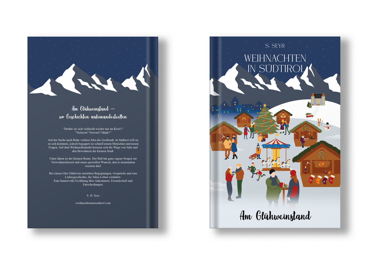 Buch Weihnachten in Südtirol - Am Glühweinstand